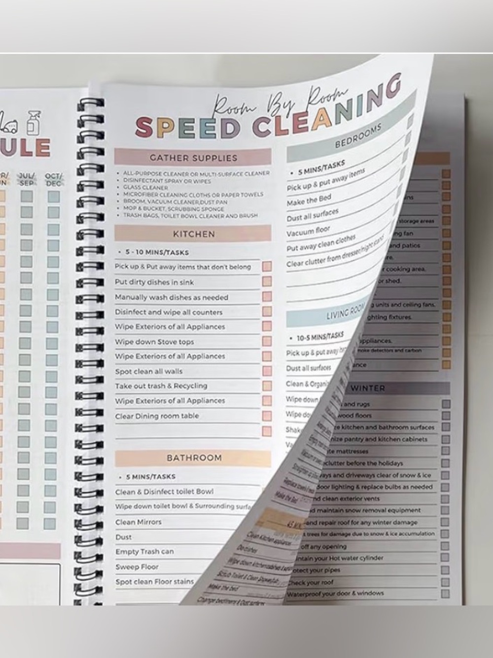 ADHD Cleaning Planner Checklist - Picture 7 of 9